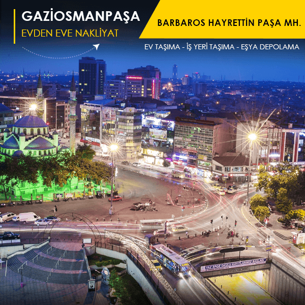 Barbaros Mahallesi’nde sorunsuz taşınmanın yolu.